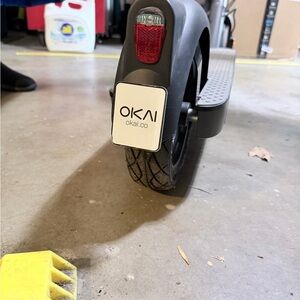 Sleek Black Electric Scooter